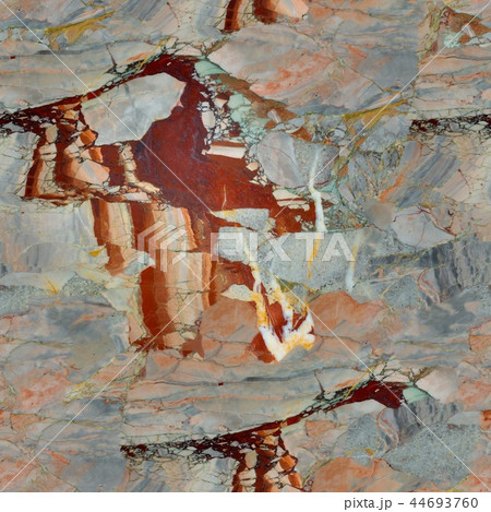Unique texture of natural stone, onyx, marble. Seamless square background. 44693760