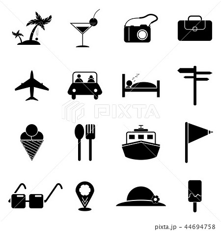 travel icons set designs vector,icon travel vector 44694758