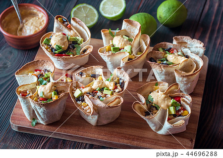 Tortilla burrito bowls Tortilla burrito bowls 44696288