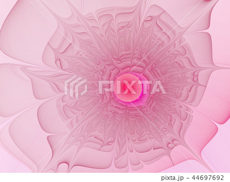 Beautiful Abstract fractal flower spring backdrop 44697692