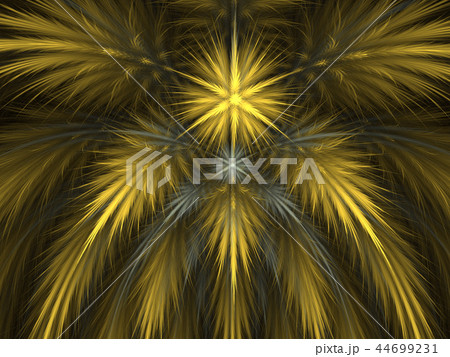 Colorful and dynamic feathered fractal spikes 44699231
