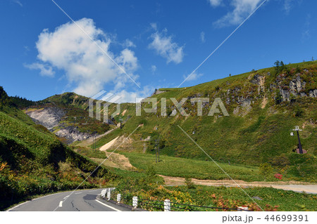 晴天の志賀草津道路 44699391