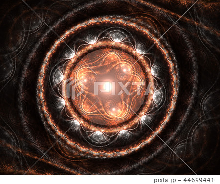 Fractal jewelry abstract computer generated image 44699441