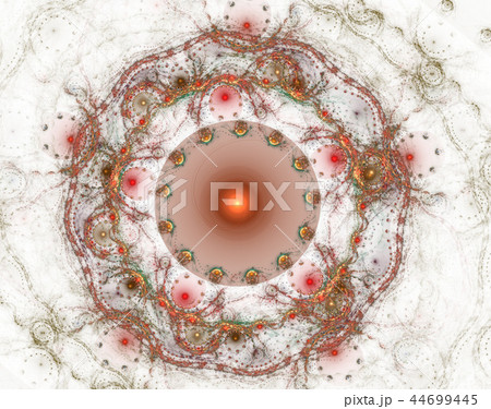 Fractal jewelry abstract computer generated image 44699445