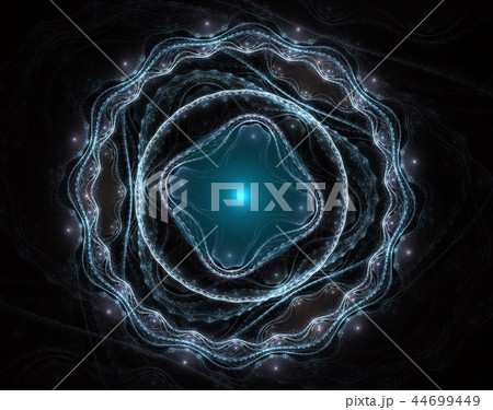 Fractal jewelry abstract computer generated image 44699449