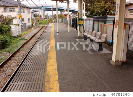 相模線宮山駅のプラットホーム(1) 相模線宮山駅のプラットホーム(1) 44701240
