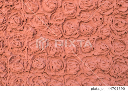 Wall stucco, rose shape pattern 44701890