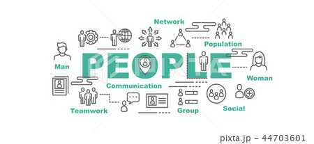 people vector banner 44703601