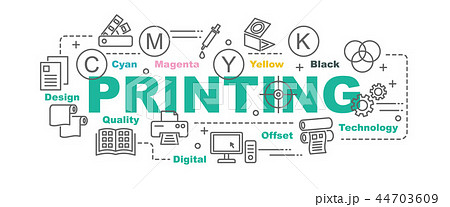 printing vector banner 44703609