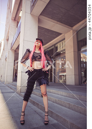 Japan anime cosplay. Fashion Asian girl. Japan anime cosplay. Fashion Asian girl. 44704354