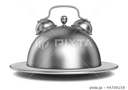 Metal restaurant cloche alarm concept 3D 44709159