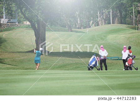 Golf is a sport that requires a lof of exercise  44712283