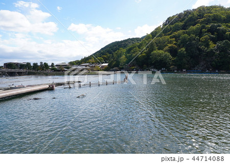 京都嵐山一ノ井堰 44714088