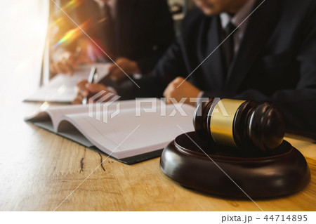 Male lawyer in the office  44714895