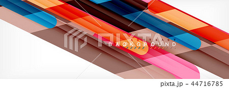 Abstract colorful lines, modern geometric background design Abstract colorful lines, modern geometric background design 44716785