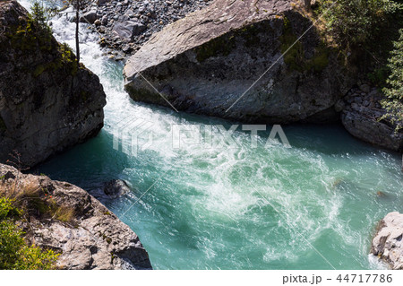 water stream in mountain river in Dombay water stream in mountain river in Dombay 44717786