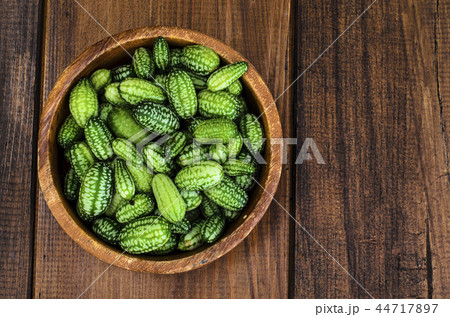 Melothria scabra, mouse melon, miniature mexican wmatermelons, sweet delicious vegetable 44717897