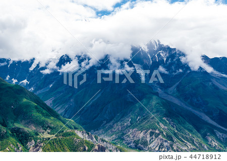 Nature view in Annapurna Conservation Area, Nepal 44718912