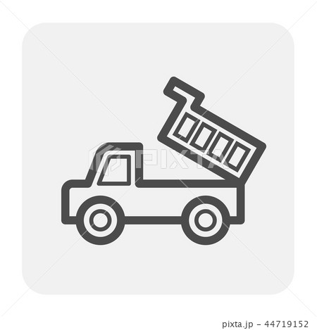 tipper truck icon 44719152