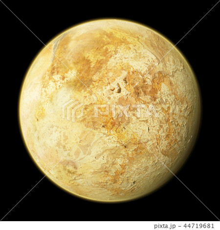 Fictional Planet, sandy and rocky planet in Space 44719681