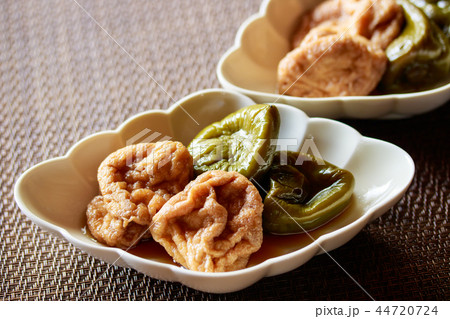 がんもとピーマンの煮浸し がんもとピーマンの煮浸し 44720724