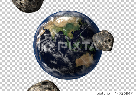 地球の危機(CGイラストレーション・透過素材) 地球の危機(CGイラストレーション・透過素材) 44720947