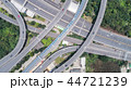 Aerial view road or highway network connection 44721239
