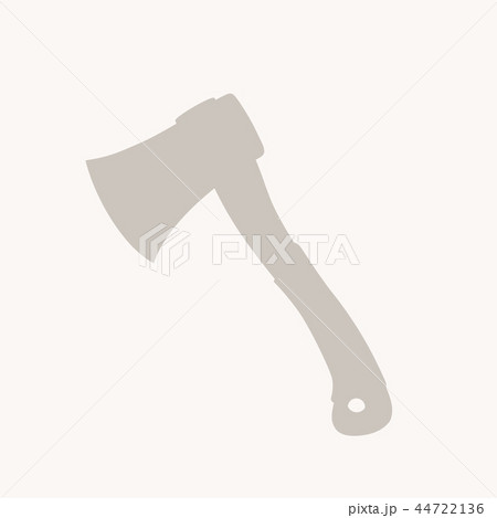 axe grey silhouette axe grey silhouette 44722136