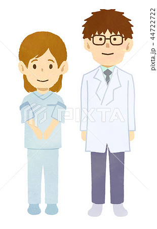 【医療】笑顔の医者と看護師 【医療】笑顔の医者と看護師 44722722