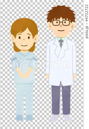 【医療】笑顔の医者と看護師 【医療】笑顔の医者と看護師 44722722