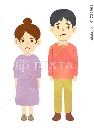 【医療】困惑する両親 【医療】困惑する両親 44722901