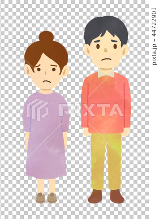 【医療】困惑する両親 【医療】困惑する両親 44722901