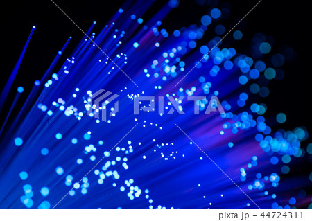 カラフルな光のパーティクルイメージ カラフルな光のパーティクルイメージ 44724311