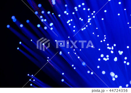 カラフルな光のパーティクルイメージ カラフルな光のパーティクルイメージ 44724356