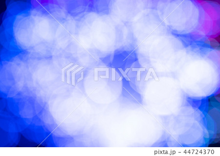 カラフルな光のパーティクルイメージ 44724370