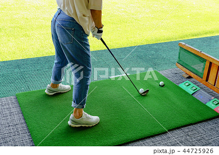 [日本] golf練習（アイアン-靴修正版） 44725926