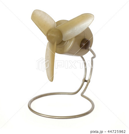 table fan on the white background 44725962