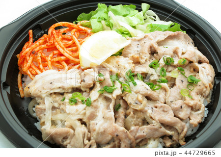 豚肉めし　アップ 44729665
