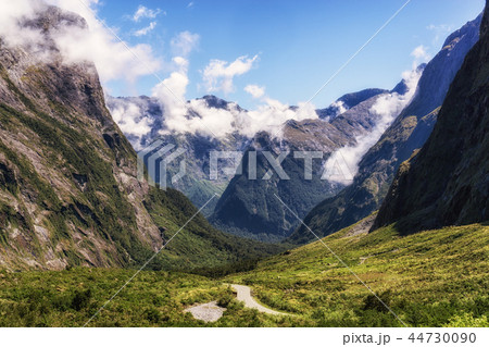 milford road along cleddau valley 44730090