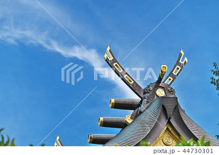 寒川神社　千木と鰹木 44730301