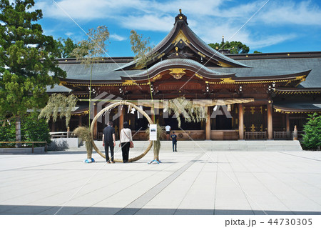 寒川神社 茅の輪くぐり 寒川神社 茅の輪くぐり 44730305