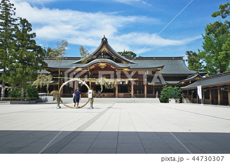 寒川神社　茅の輪くぐり 44730307