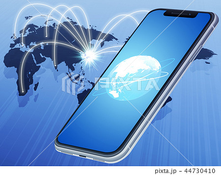 スマートフォン(ネットワーク) スマートフォン(ネットワーク) 44730410