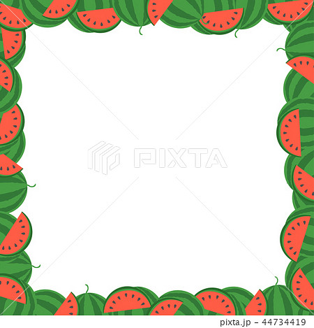 Watermelon Square Frame Watermelon Square Frame 44734419