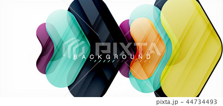 Shiny glossy arrows background 44734493