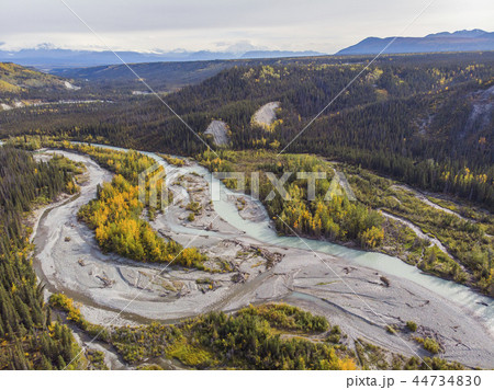 ツンドラ地帯 アラスカ Tundra of the high latitudes of Alaska ツンドラ地帯 アラスカ Tundra of the high latitudes of Alaska 44734830