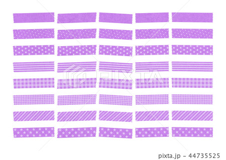 Masking Tape Purple Stock Illustration