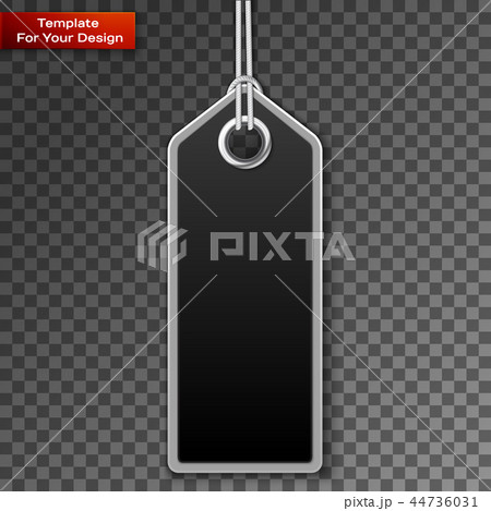 Realistic discount sale tag 44736031