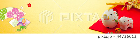 2019年賀バナー 44736613