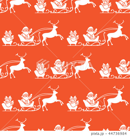 Christmas and Happy New Year 2019 seamless pattern 44736984